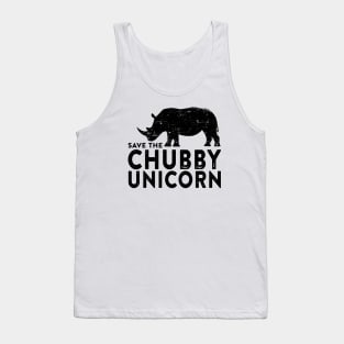 Save the Chubby Unicorn Tank Top